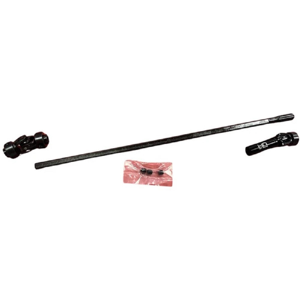 Image of Black Cut to Length Center Driveline with Scale U-Joints