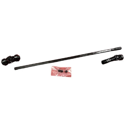 Image of Black Cut to Length Center Driveline with Scale U-Joints