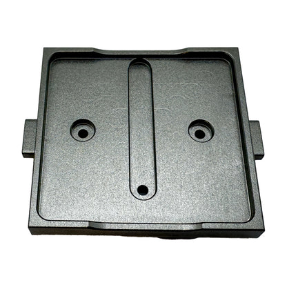 Image of Aluminum Center Skid Plate (Gunmetal)