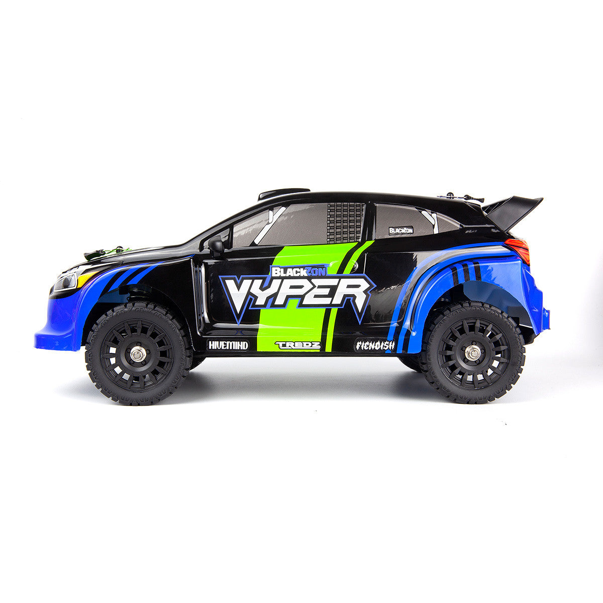 Image of Vyper RX 1/16 4WD Rally Car - Blue/Green