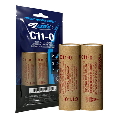 Image of C11-0 Model Rocket Engines 24mm (2pk)