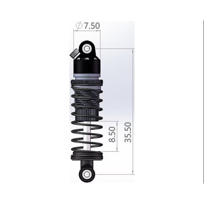 Image of 6061 Damper Shock 35.5mm (2), for Losi Micro-B