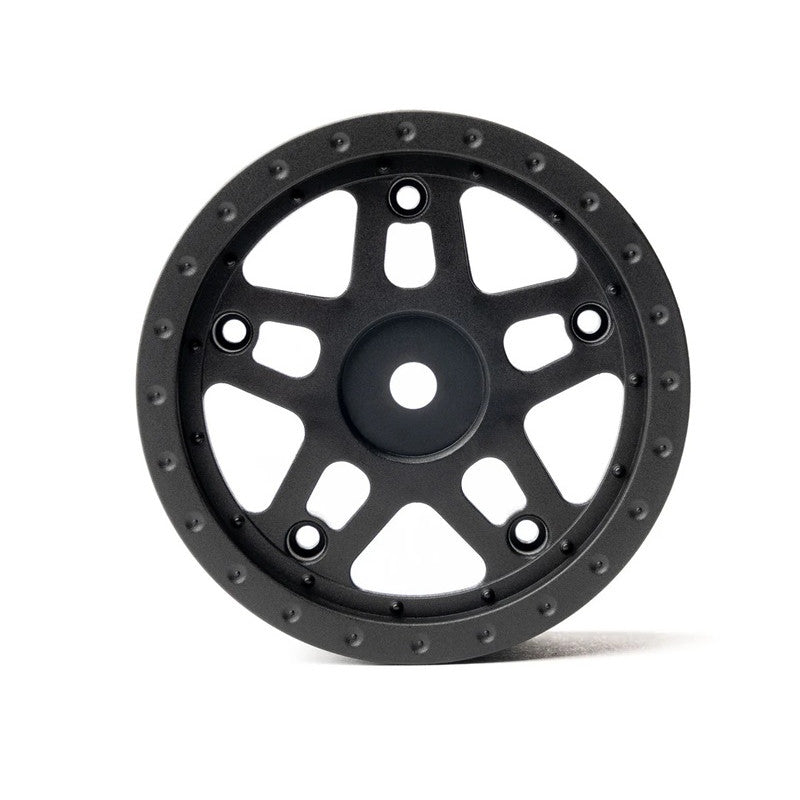 Image of 1/10 Whiplash Front 2.2" 12mm Sprint Car Wheels (2) (Hot
