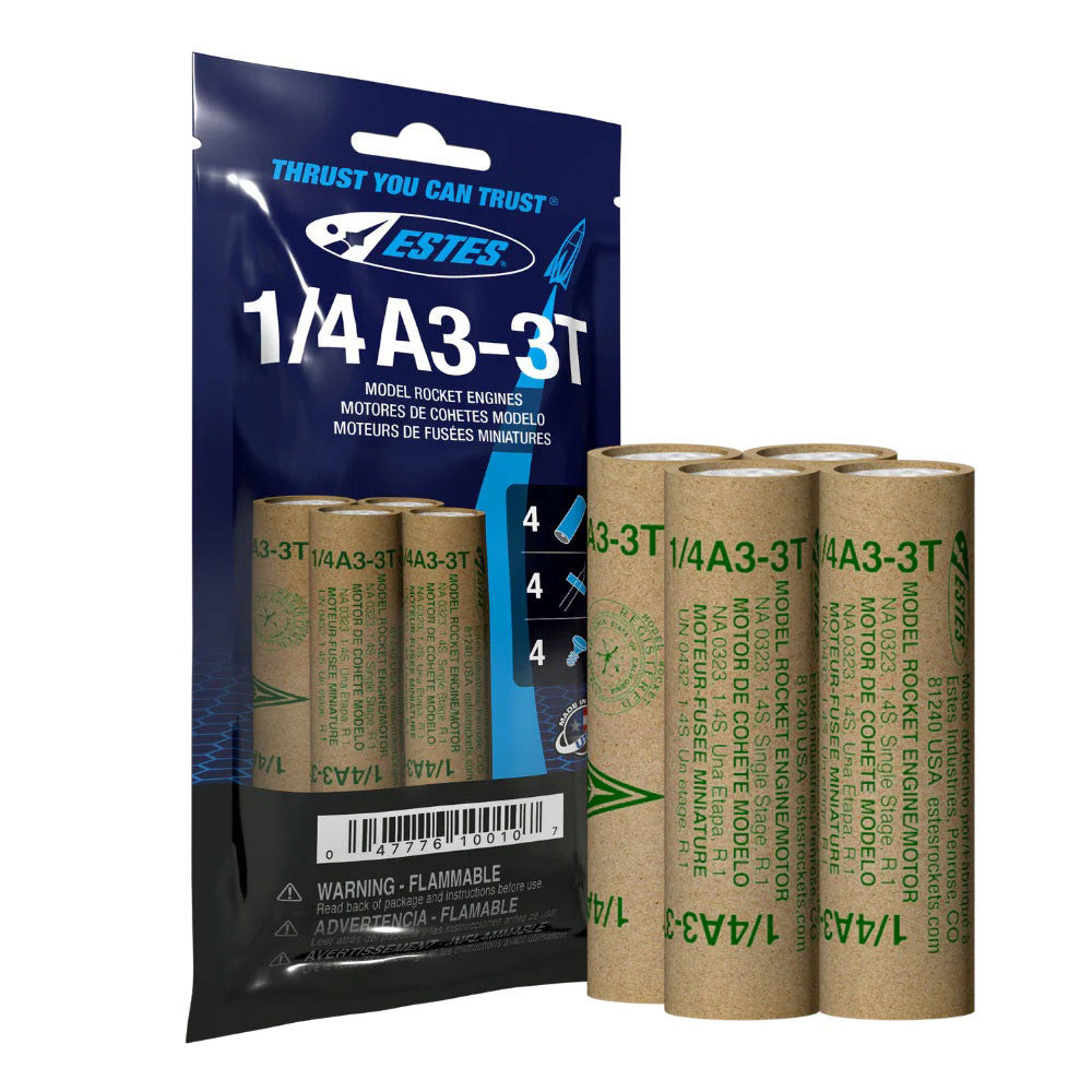 Image of 1/4A3-3T Model Rocket Engines (4pk)