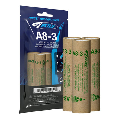 Image of A8-3 Model Rocket Engines (3pk)