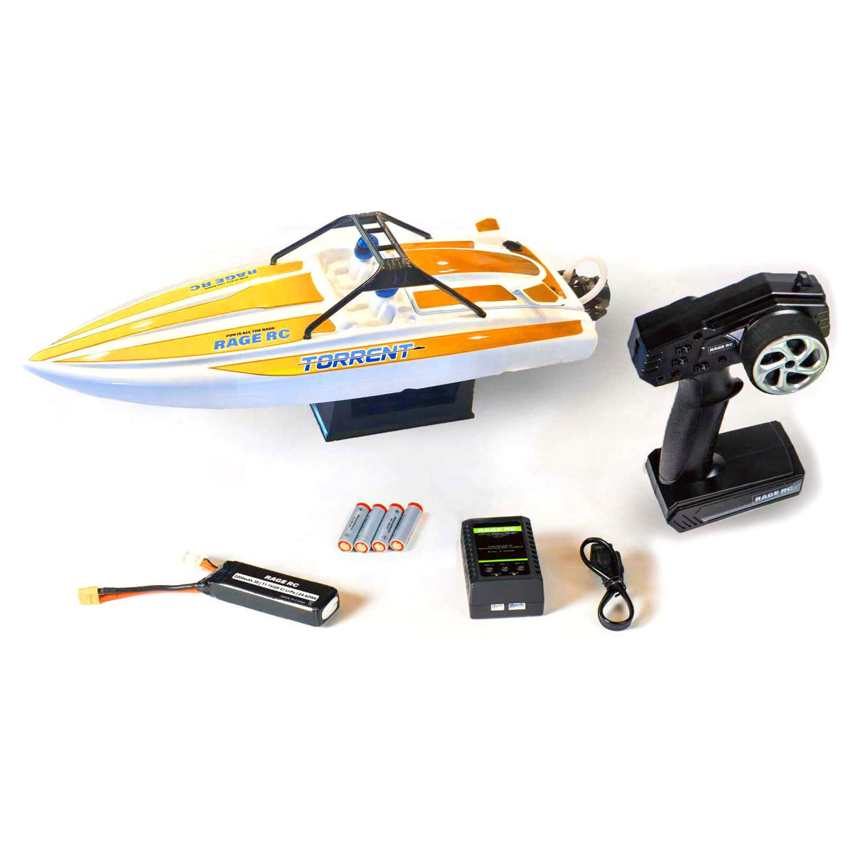 Image of Torrent 450BL RTR Jet Boat, Red