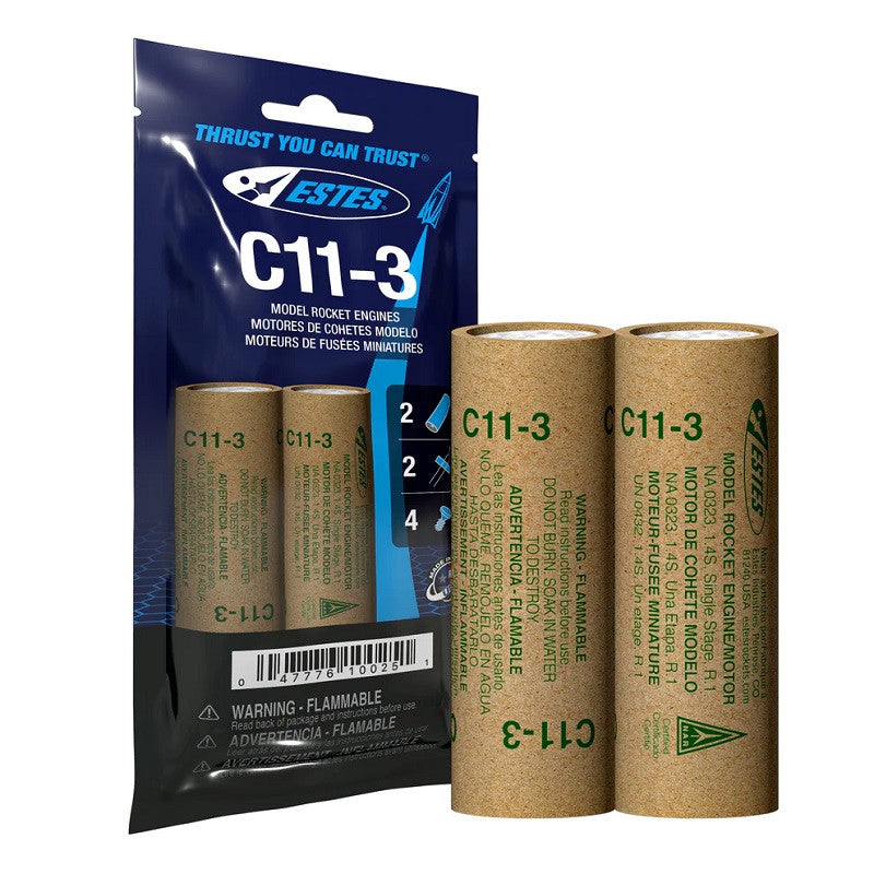 Image of C11-3 Model Rocket Engines (2pk)
