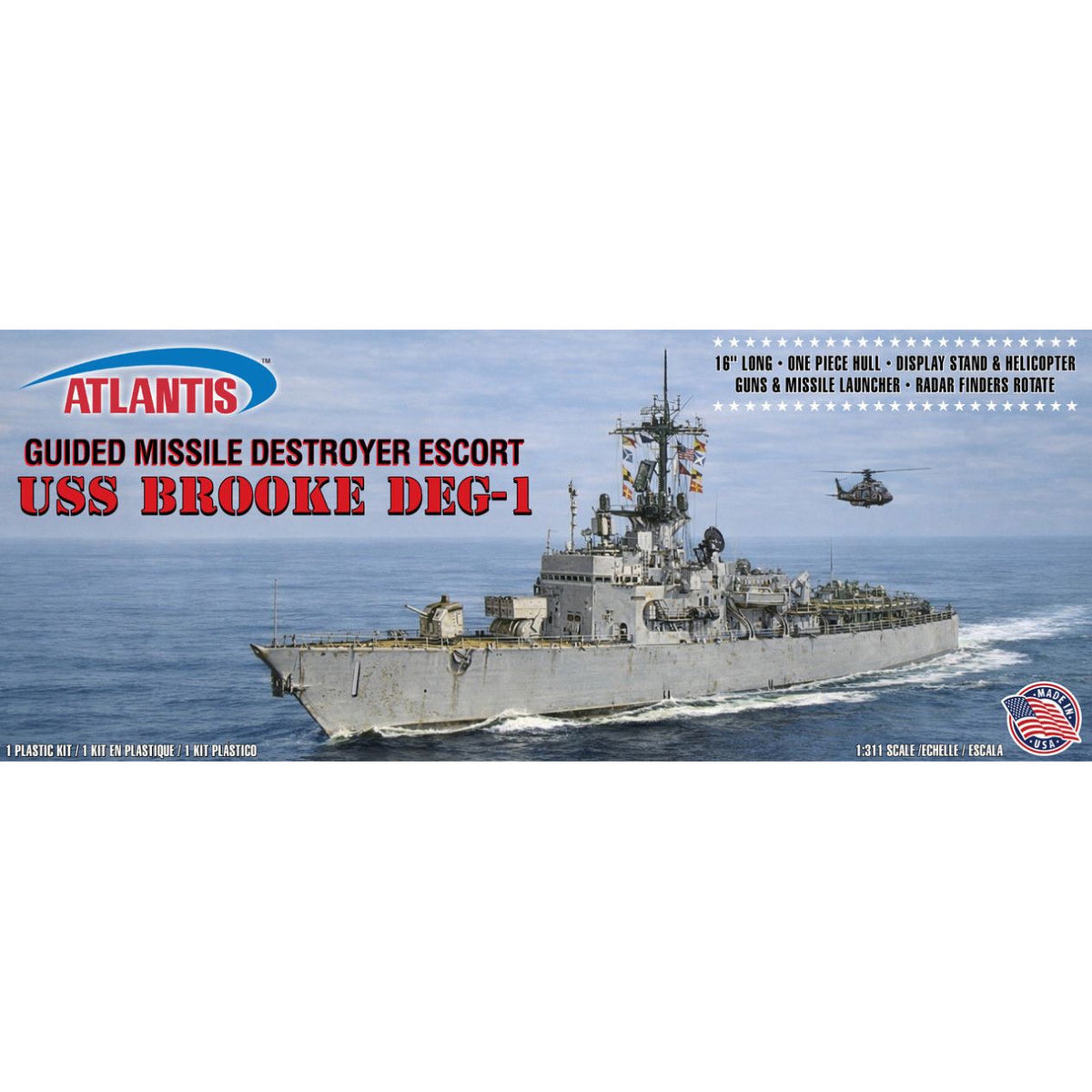 Image of 1/310 USS Brooke DDG-1 Plastic Model