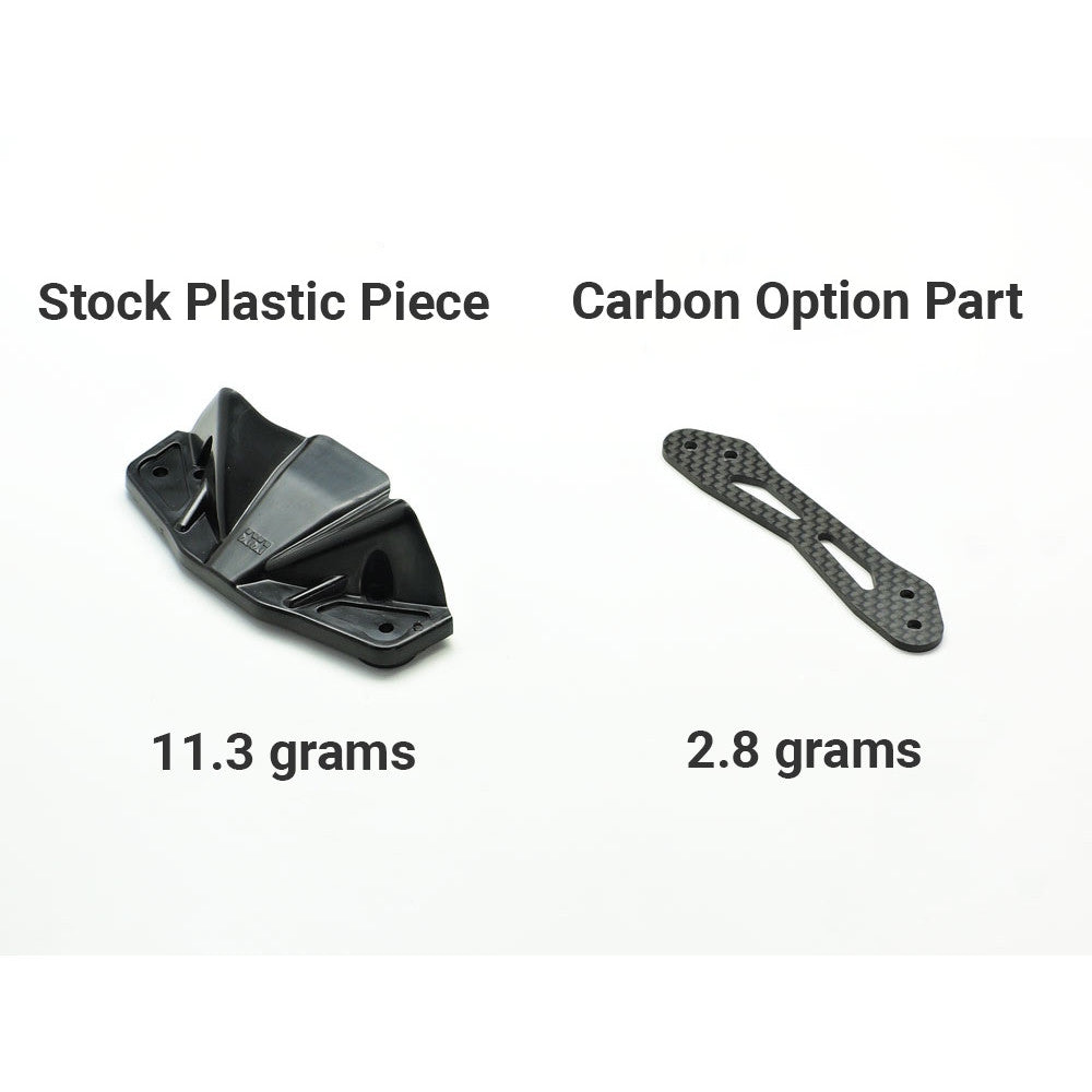 Image of RC TT02 Carbon Bumper Support