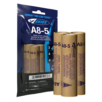 Image of A8-5 Model Rocket Engines, (3pk)