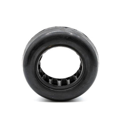 Image of Slick - Stadium Truck Tires w/ Inserts, Red, Yellow Compound