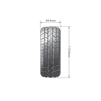 Image of B-Rocket 1/8 Off-Road Buggy Tires, 17mm Hex, Mounted on
