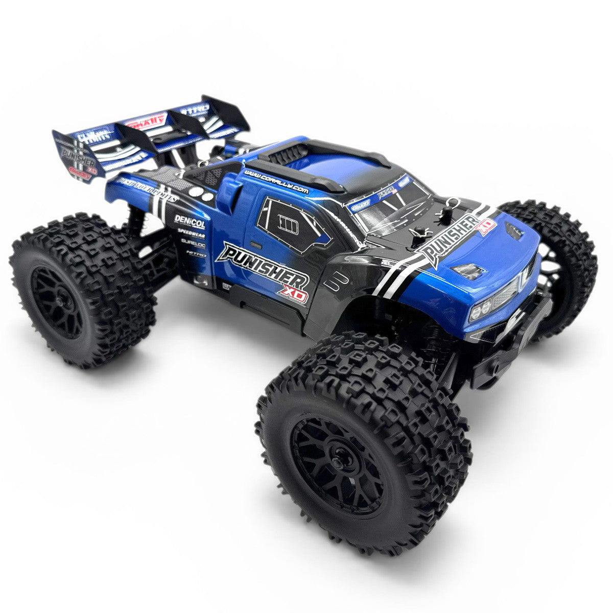 Image of Punisher XD 4WD 2S Small Scale RTR Monster Truck, Blue