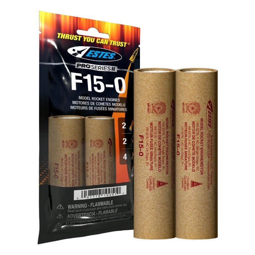 Image of F15-0 29mm Model Rocket Engines (2pk)