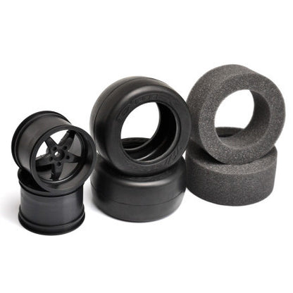 Image of Twister Pro Drag Tire & Wheel Set w/ Firm Foam, 1 pair