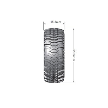 Image of CR-Champ 1/10 1.9" Crawler Tires, 12mm Hex, Super Soft,