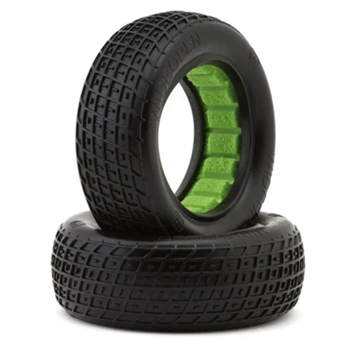 Image of 1/10 Wideopen Front 2.2" Dirt Racing Buggy Tires (2) Medium