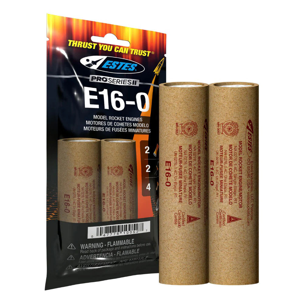Image of E16-0 29mm Model Rocket Engines (2pk)