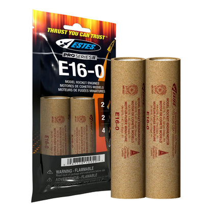 Image of E16-0 29mm Model Rocket Engines (2pk)