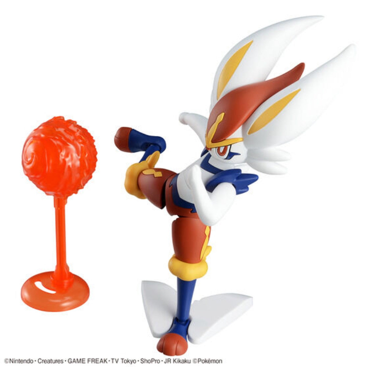 Image of #50 Cinderace "Pokemon", Bandai Spirits Pokemon Model