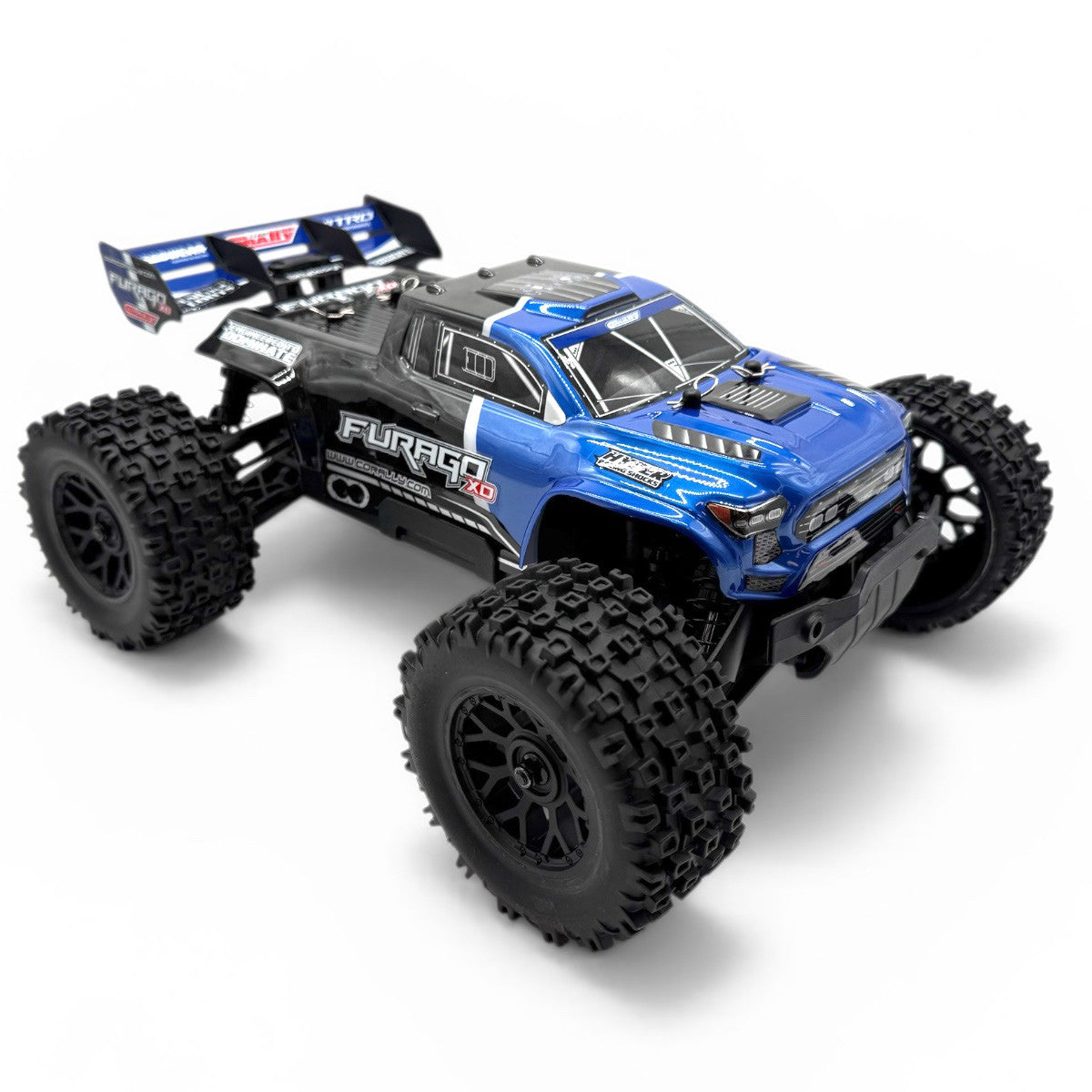 Image of Furago XD 4WD 2S Small Scale, RTR Monster Truck, Blue