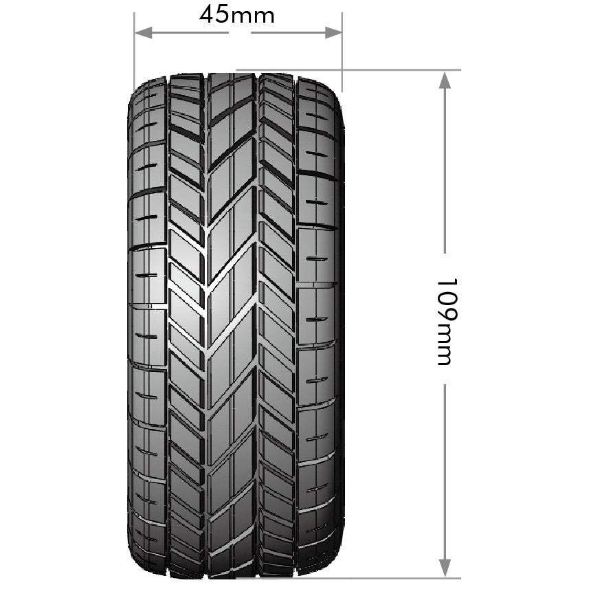 Image of SC-Rocket M Oval Track 1/10 Short Course Tires, Super