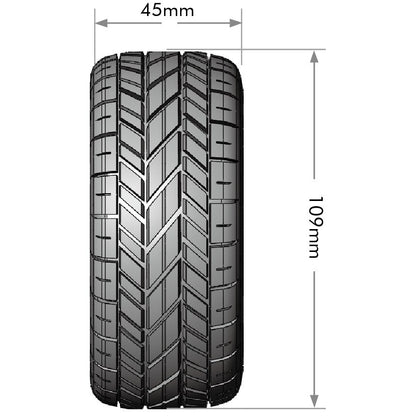 Image of SC-Rocket M Oval Track 1/10 Short Course Tires, Super