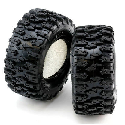 Image of Defender 1.0" Micro Crawler Tires 1/24 Axial SCX24