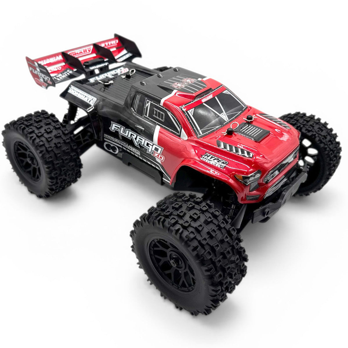 Image of Furago XD 4WD 2S Small Scale, RTR Monster Truck, Red