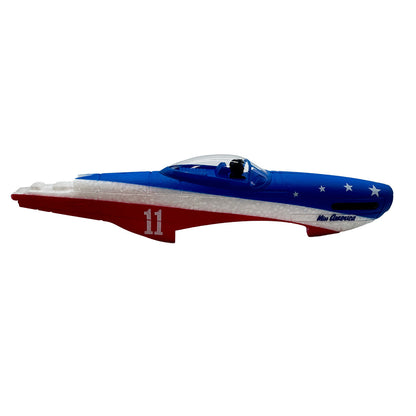 Image of Fuselage with Motor & Gearbox; P-51 Miss America