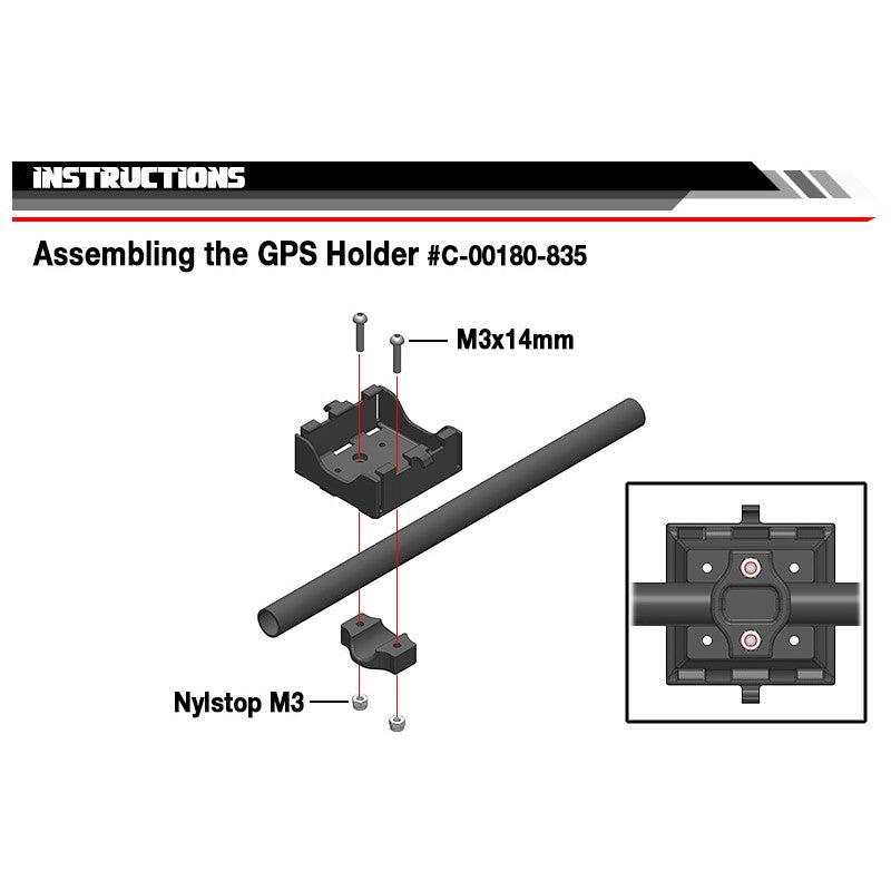 Image of Holder for TC GPS, Composite, 1 Set