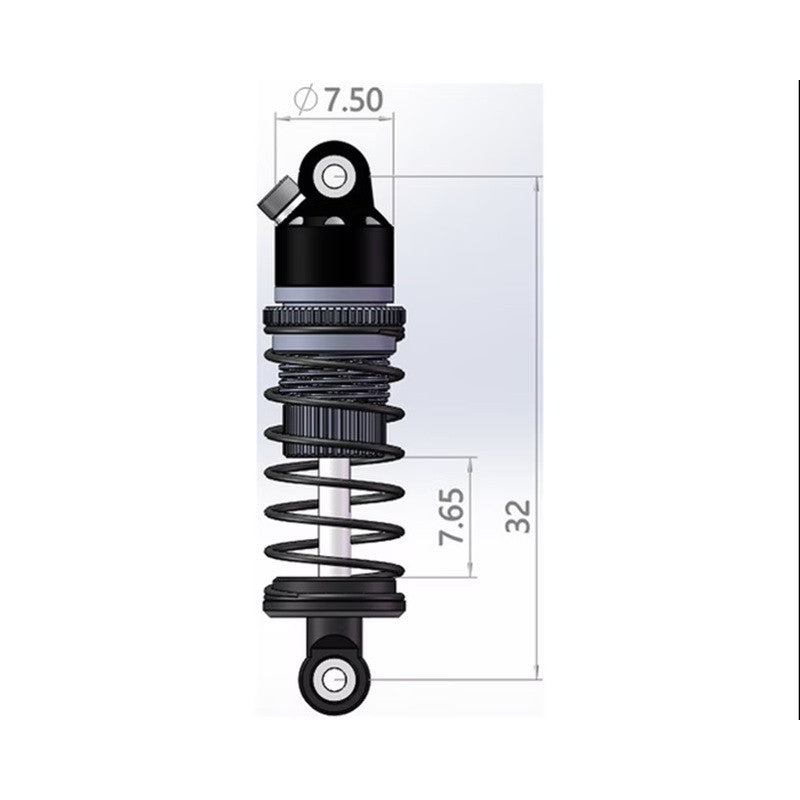 Image of 6061 Damper Shock 32mm (2), for Micro-B