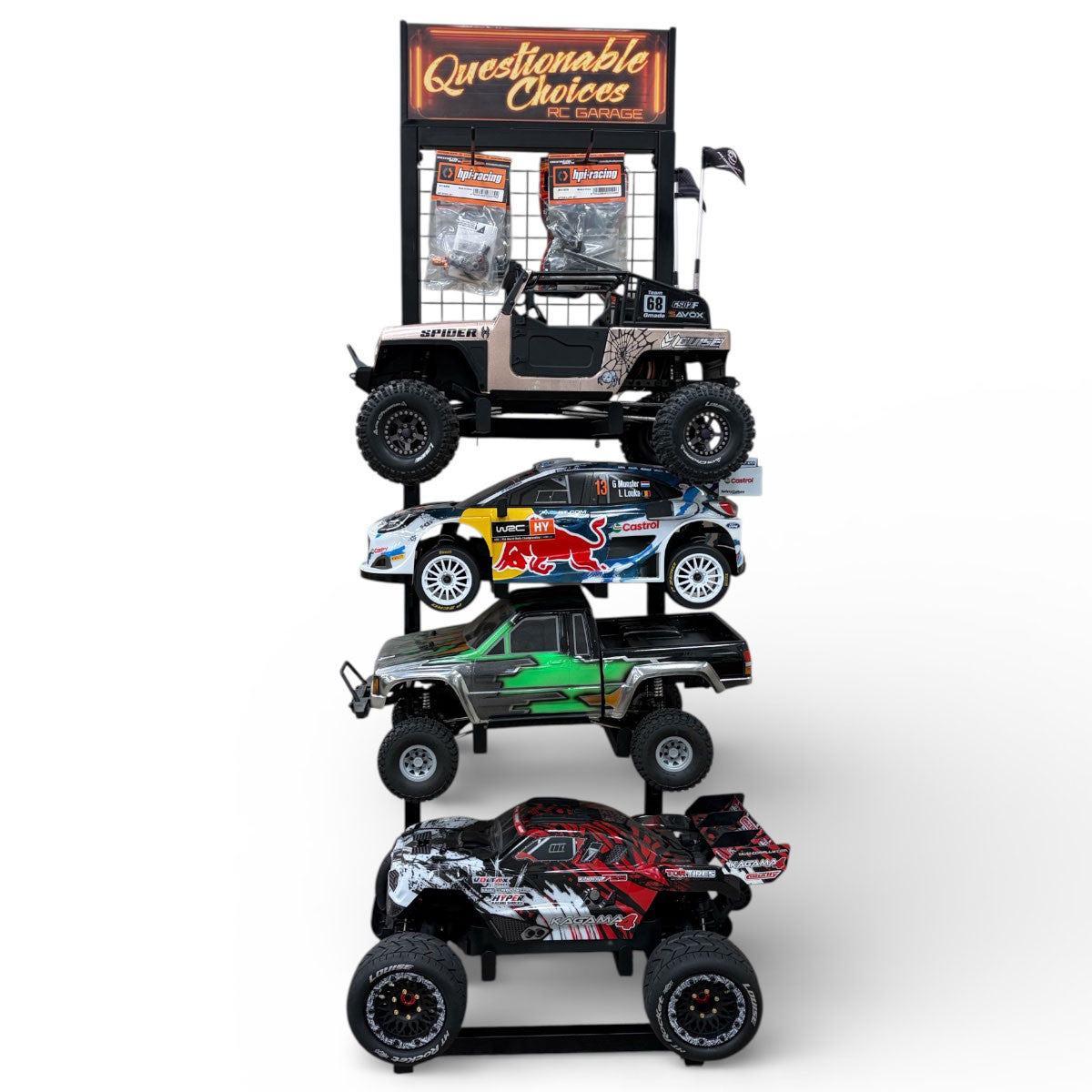 Image of 1/10 RC Car and Truck 4 Tier Pit/Display Stand