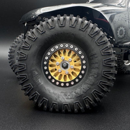 Image of Brass 1.9 "Shield" Wheel Face (2)