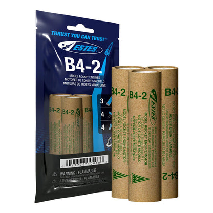 Image of B4-2 Model Rocket Engines (3pk)