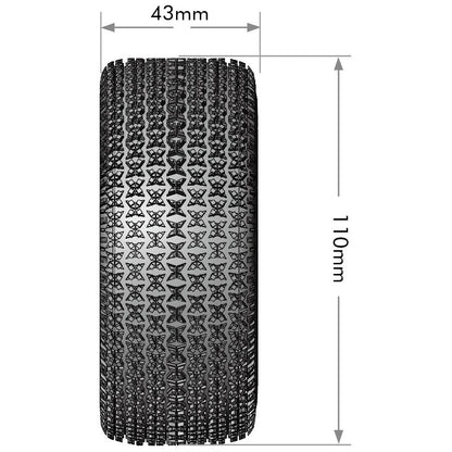 Image of SC-Maglev 1/10 Short Course Tires, Soft, 12, 14 & 17mm