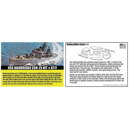 Image of 1/600 USS Bainbridge Plastic Model Kit
