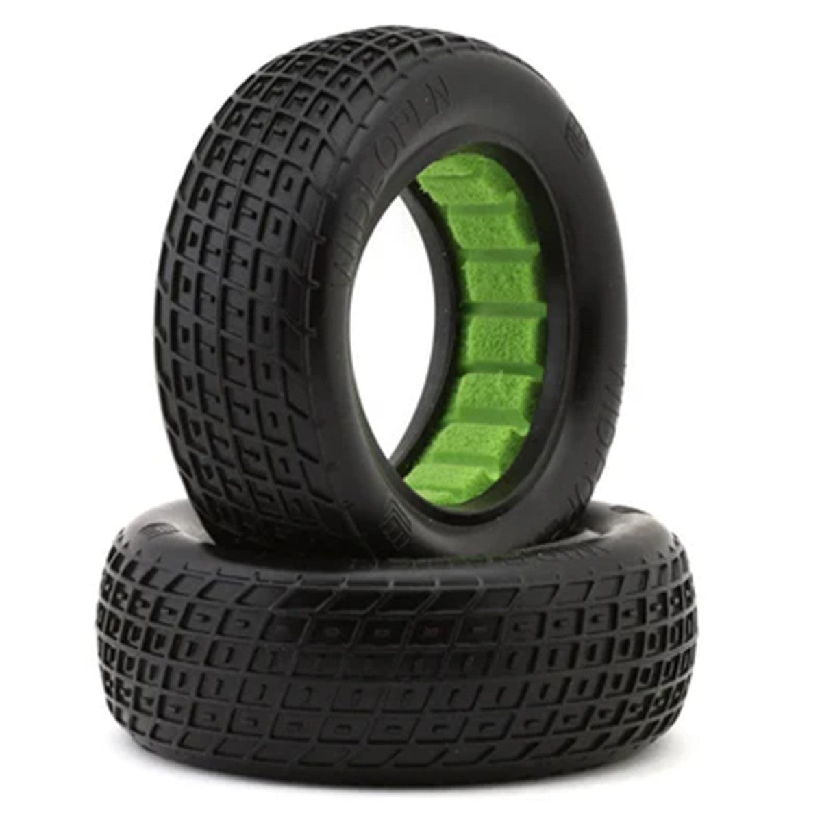 Image of 1/10 Wideopen Front 2.2" Dirt Racing Buggy Tires (2) Super