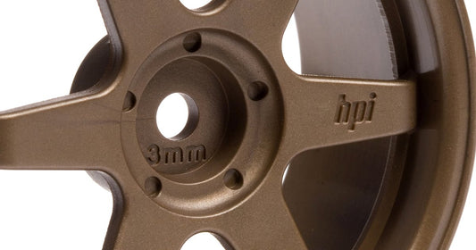 TE37 26mm BRONZE (3mm OFFSET)