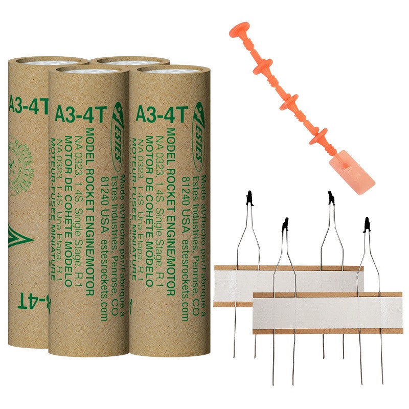 Image of A3-4T Model Rocket Engines (4pk)
