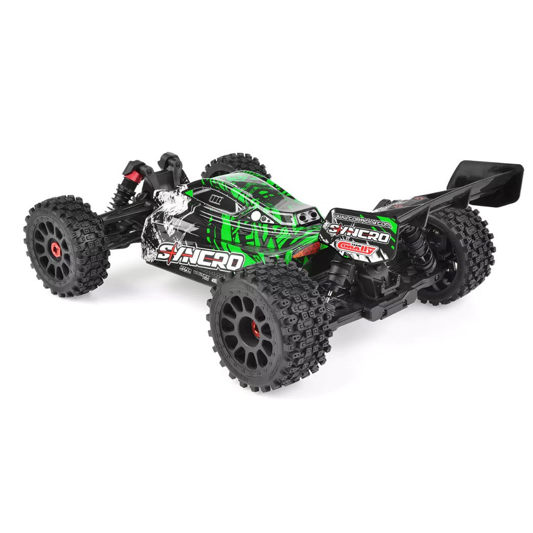 Image of Syncro 2WD 1/8 3-4S Brushless Off Road Buggy, RTR, Green