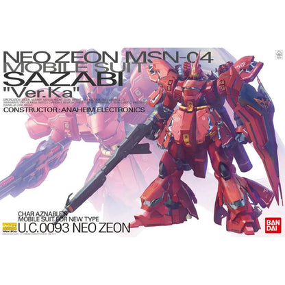 Image of Sazabi (Ver. Ka) "Char's Counterattack", MG 1/100