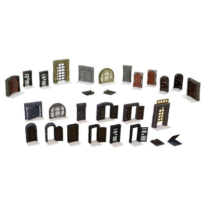 WARLOCK DUNGEON TILES: DOORS AND ARCHWAYS
