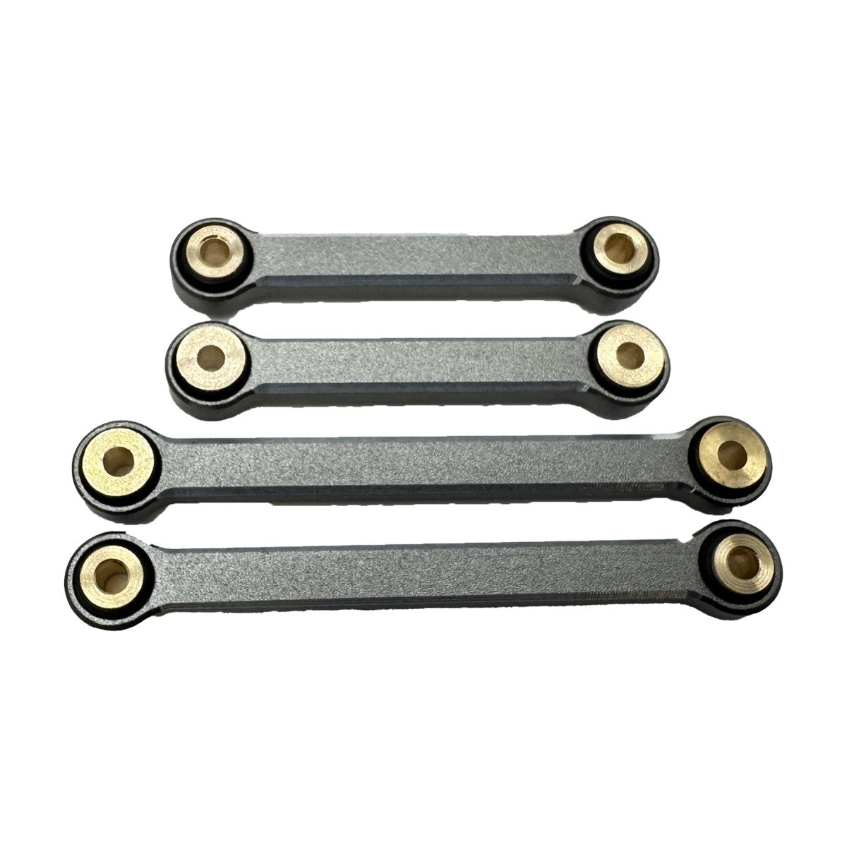 Image of Aluminum Sway Bar Set (Gunmetal/Orange/Front/Rear)