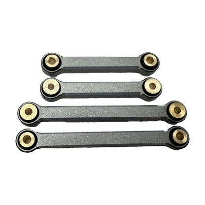Image of Aluminum Sway Bar Set (Gunmetal/Orange/Front/Rear)