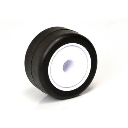 Image of F1 1/10 Disk Wheels, Front, White, 1 Pair for Use with F1