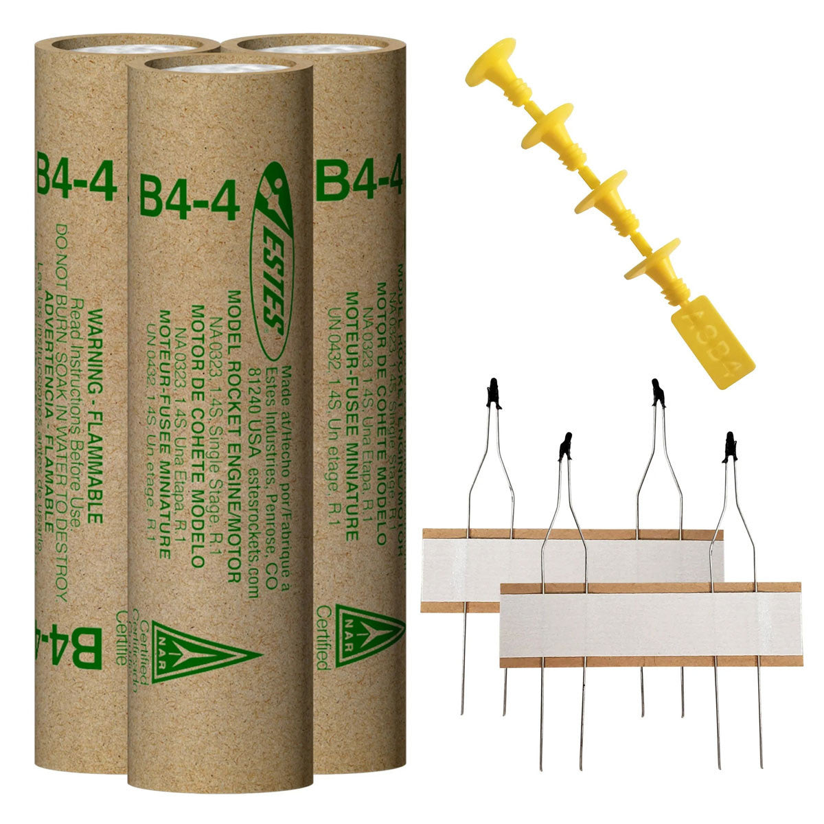 Image of B4-4 Model Rocket Engines (3pk)