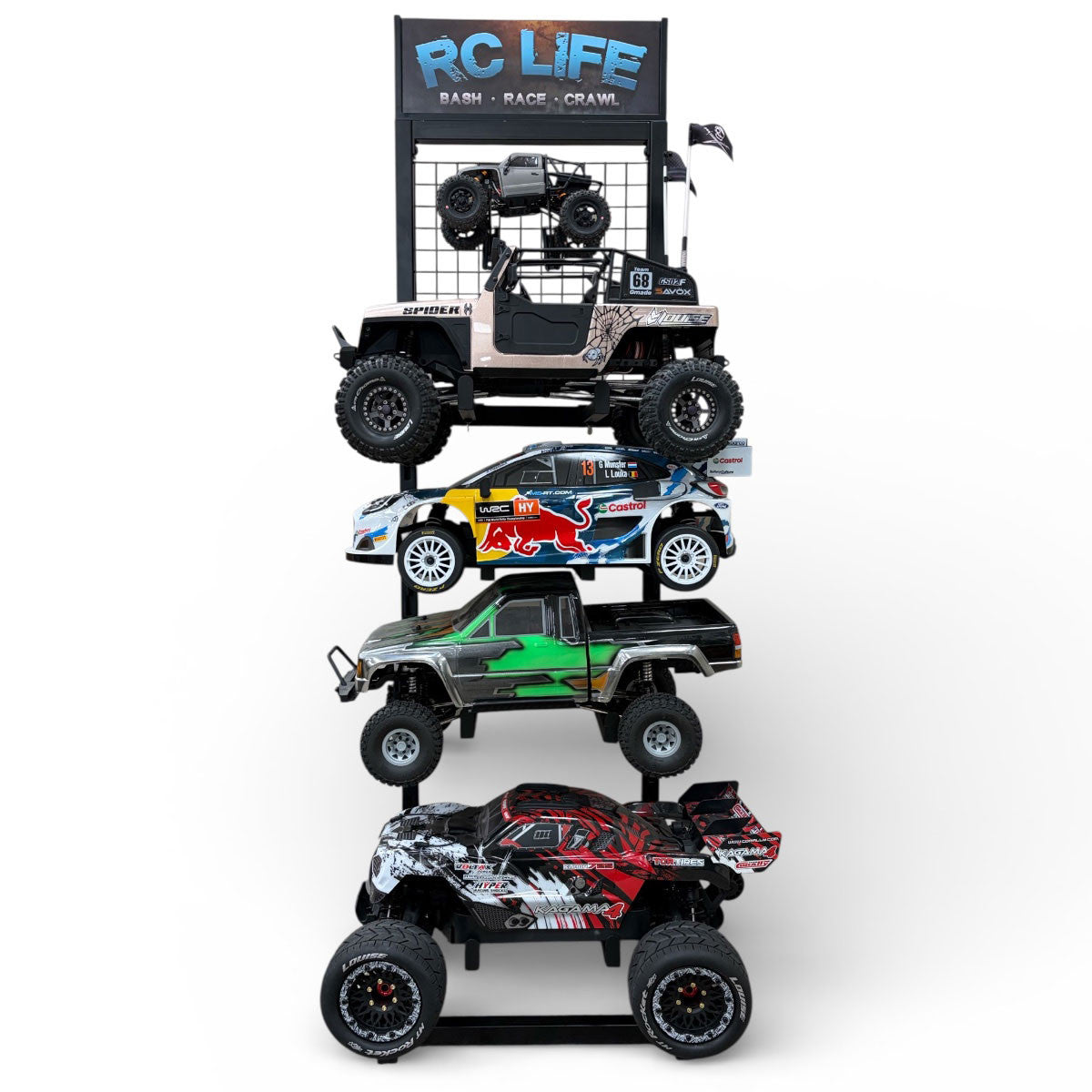 Image of 1/10 RC Car and Truck 4 Tier Pit/Display Stand