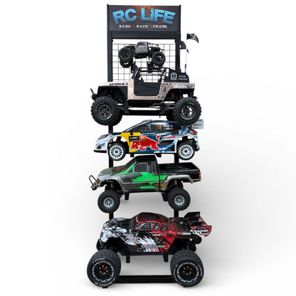 Image of 1/10 RC Car and Truck 4 Tier Pit/Display Stand
