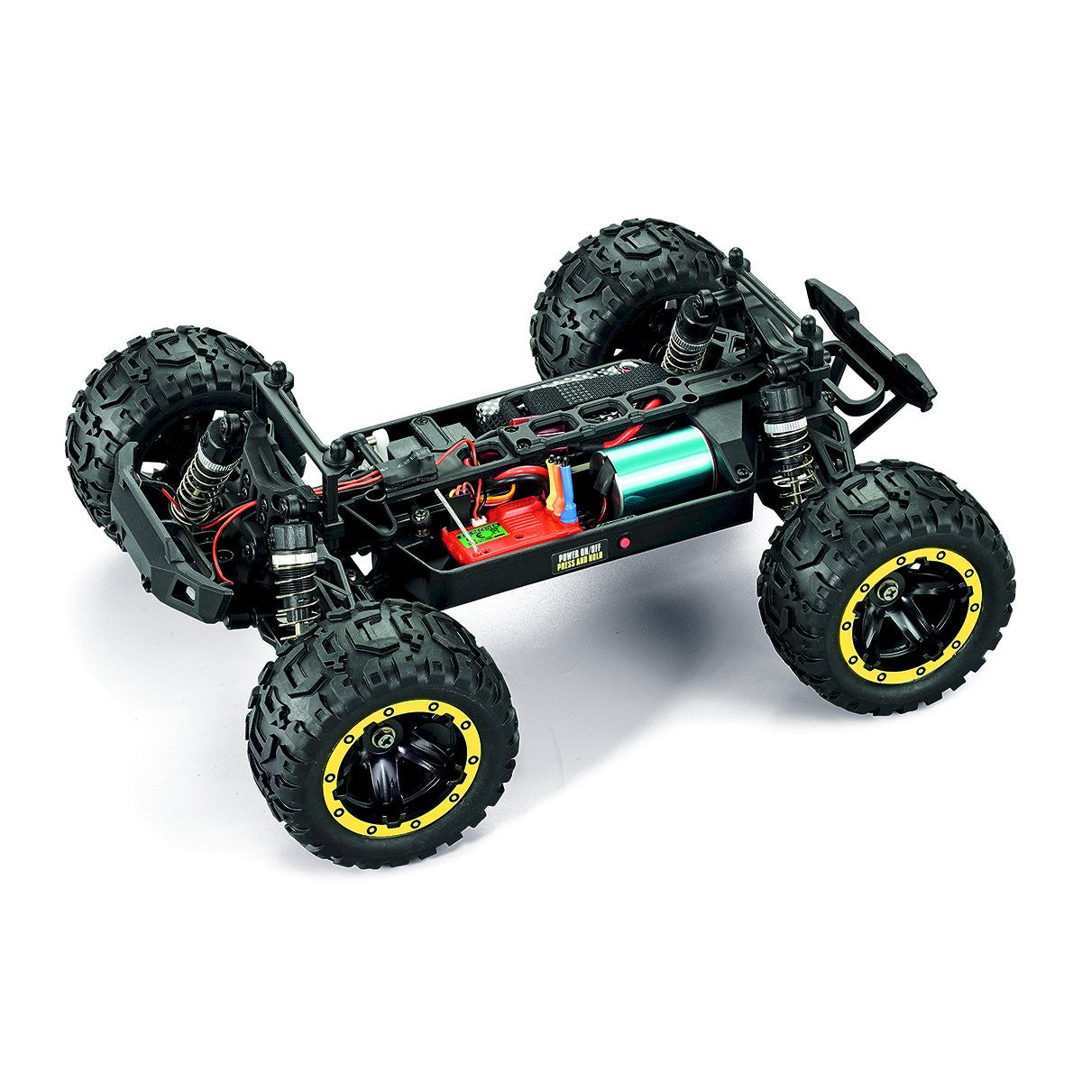Image of Slyder MT Turbo 1/16 4WD 2S Brushless Monster Truck - Yell